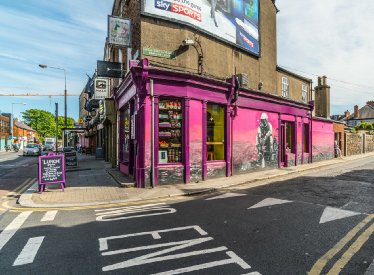 Ranelagh village Dublin 6 — Luas Green Line, independent cafés and EirStay short-term corporate apartments