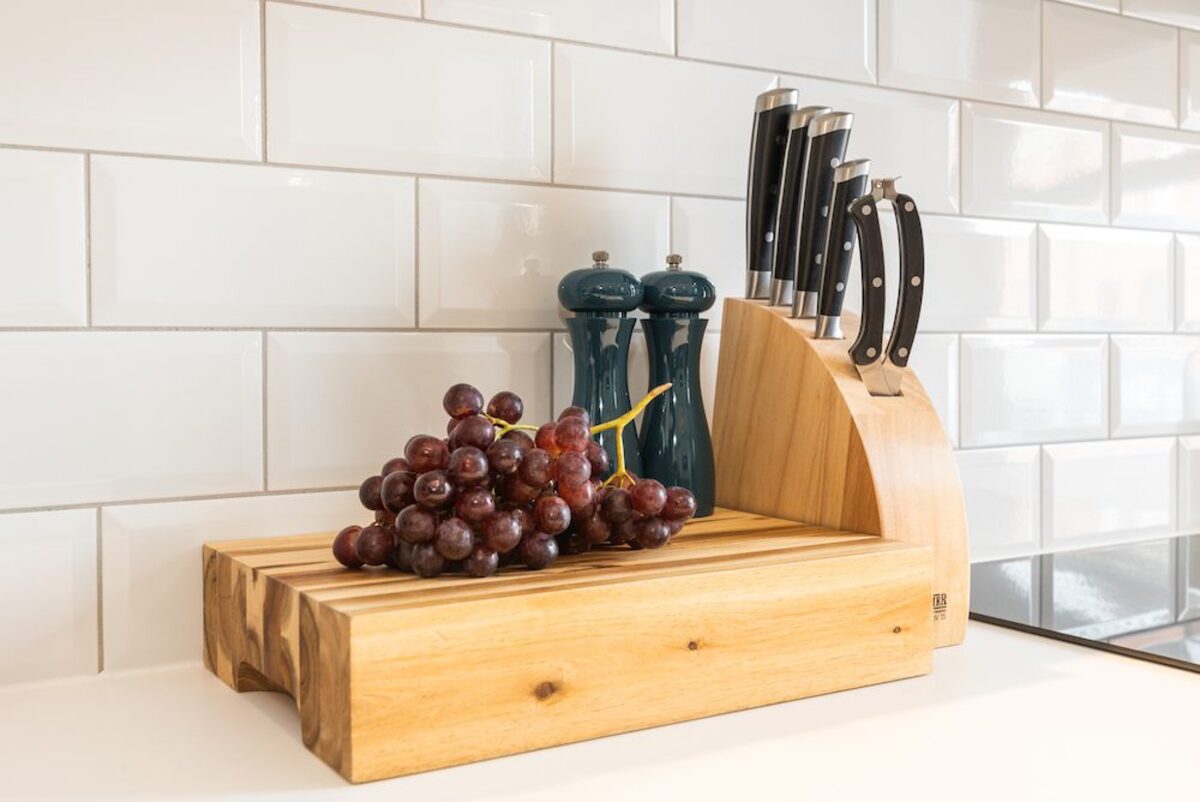 Walk-in shower room in EirStay serviced apartment Camden Street Dublin 2