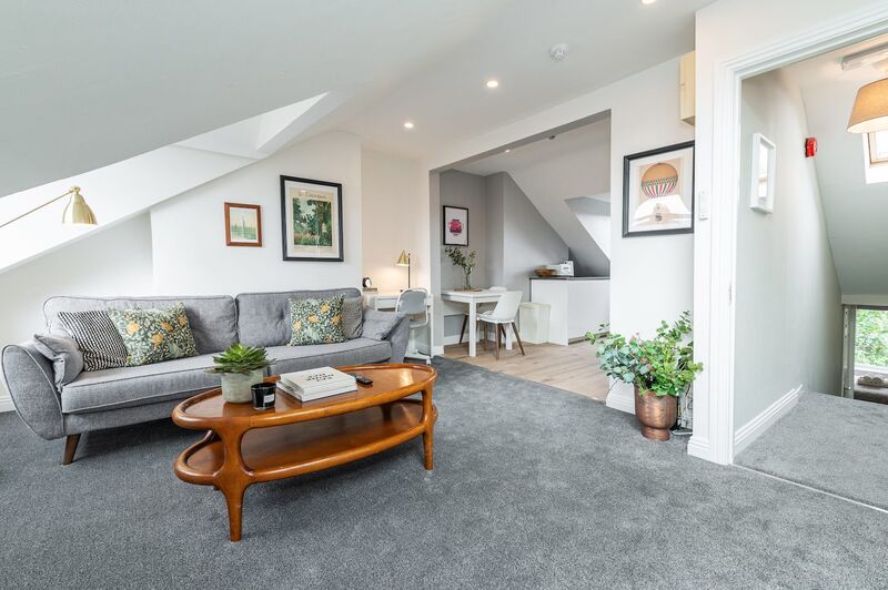 EirStay Ranelagh 3 loft style serviced apartment for corporate short stays Dublin 6